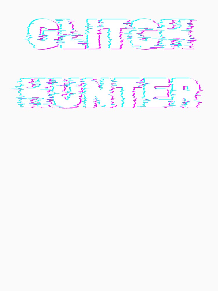 Glitch Hunter – Modern Glitch Text Design by PHRASEandSTYLE