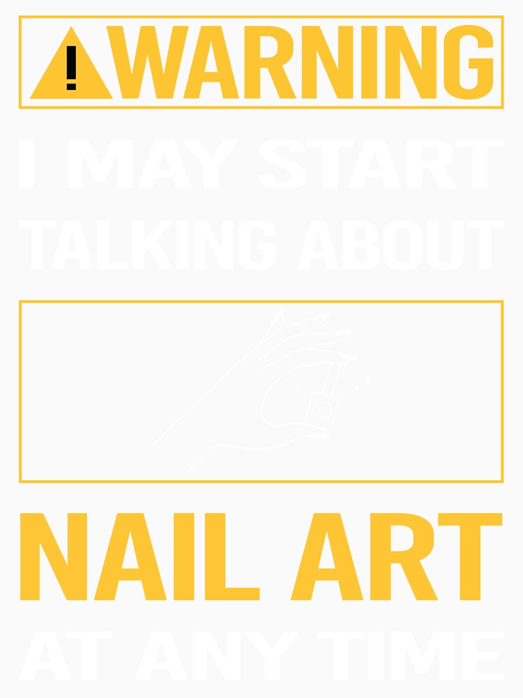 Funny Warning Nail Art Nail Tech Nails Manicure Manicurist Pedicure Pedicurist by ArydeaNoriega