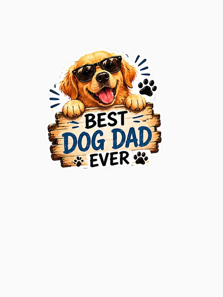 Funny Dog Dad Stickers Bundle For Dog Lovers And Pet Parents by RetroSystemCo