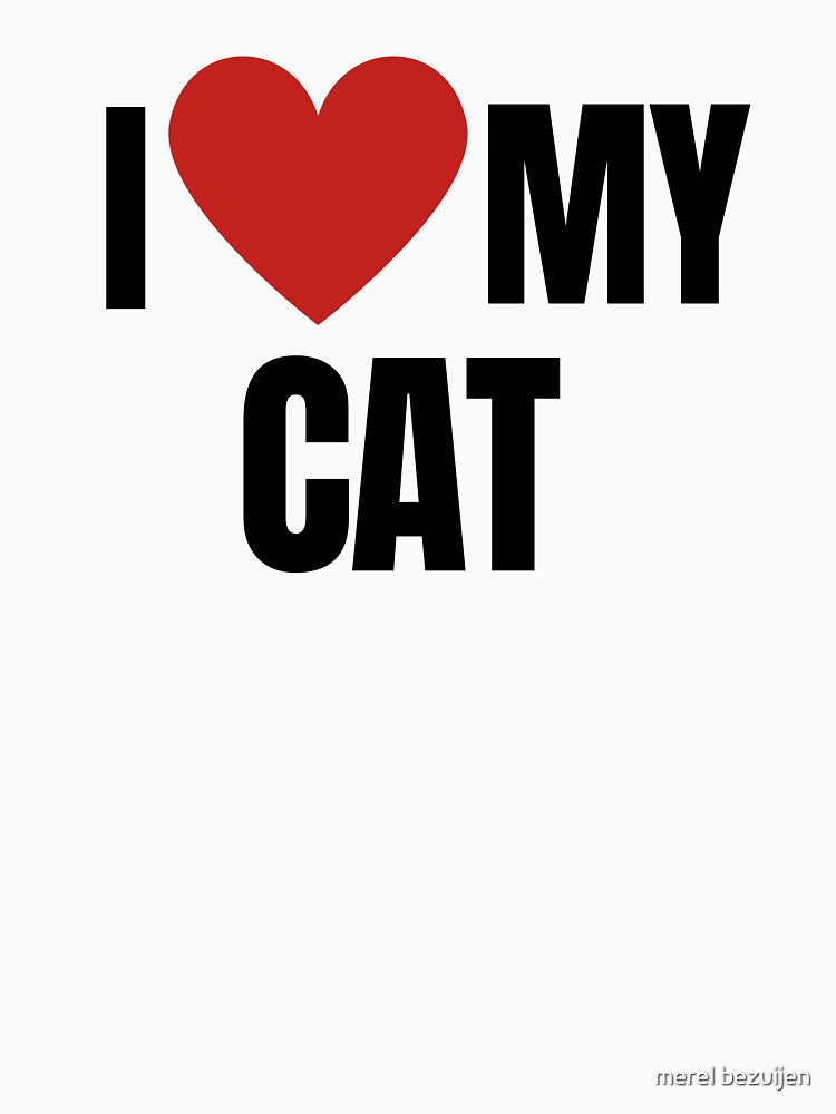 I LOVE MY CAT by merel bezuijen