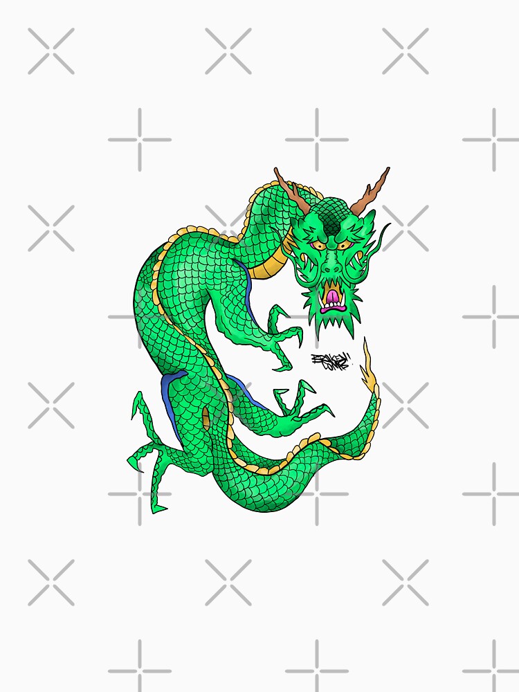 Japanese Dragon Tattoo by BrokenC0mb