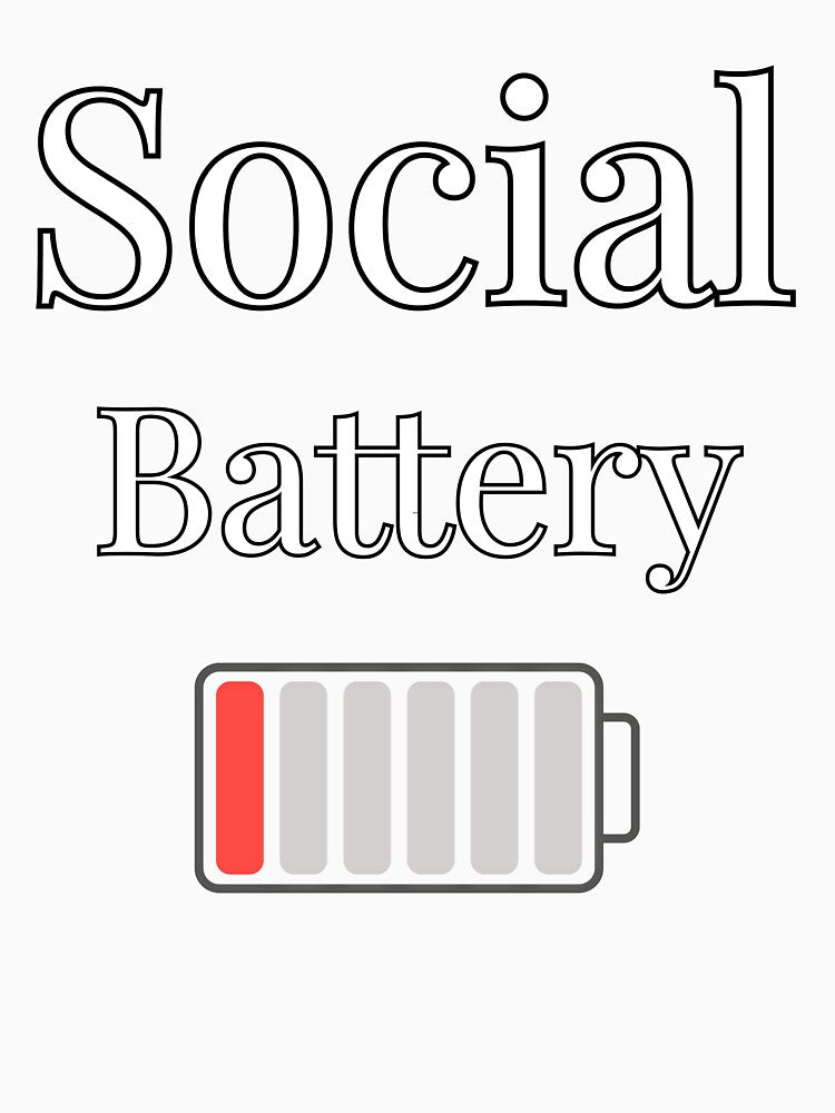 Social Battery – Low Energy Mode by MOKRONOS