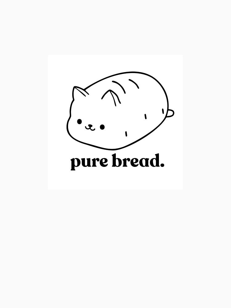 Purebread (loaf B&W) by celinesaurus