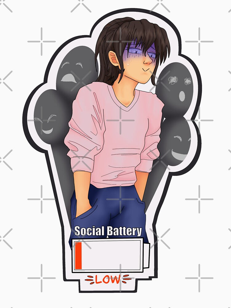 Low Social Battery by MartianMade
