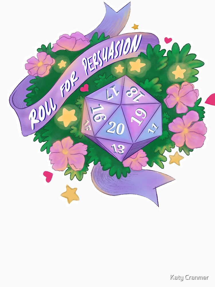 Persuasion D20 by Katy Cranmer