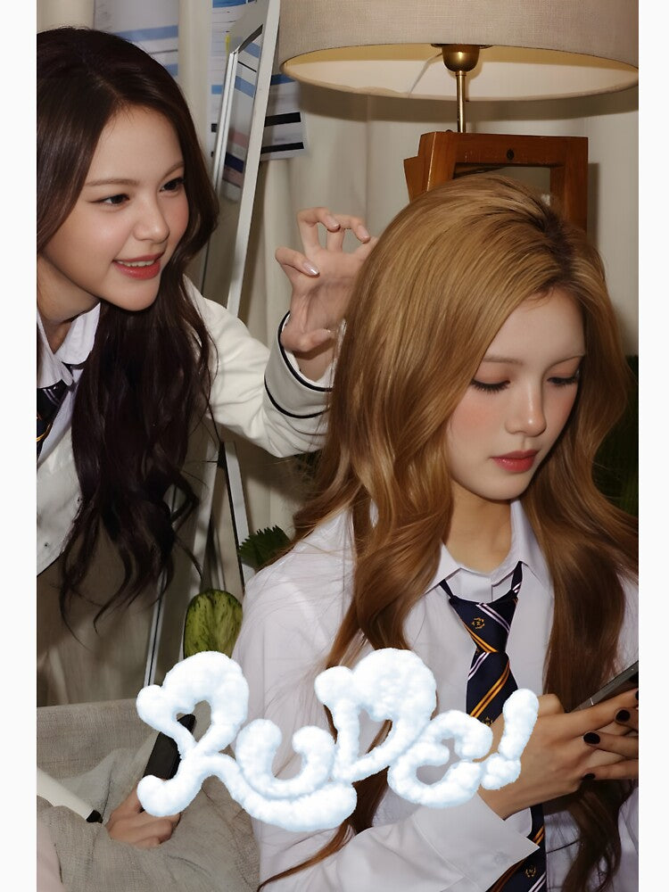 Hearts2Hearts Carmen and Yuha Rude Unofficial Collectible K-pop Art by Valereekmerch