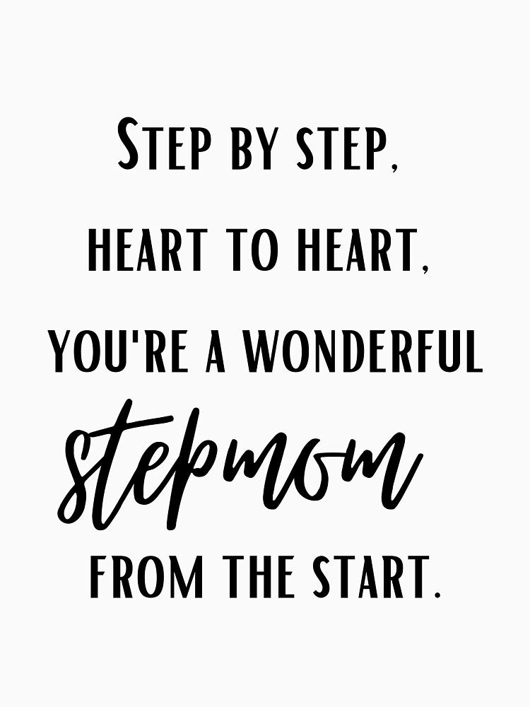 Cute Wonderful Stepmom | Step Mom Mother's Day Gifts by AppareIIndustry