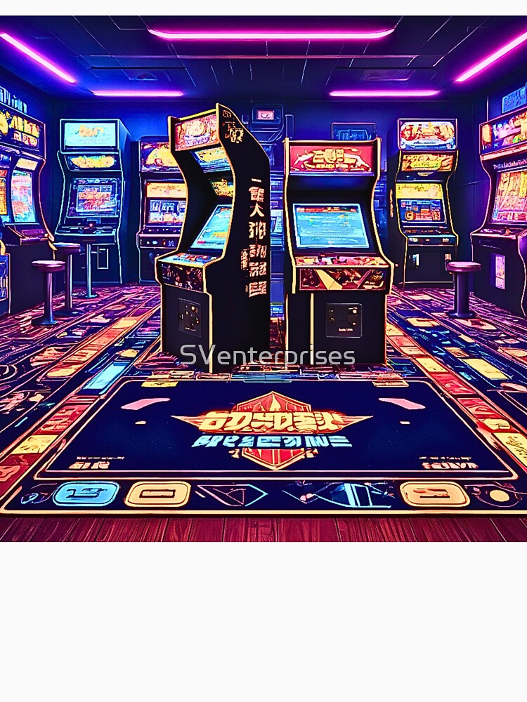Retro Arcade Carpet Design by SVenterprises