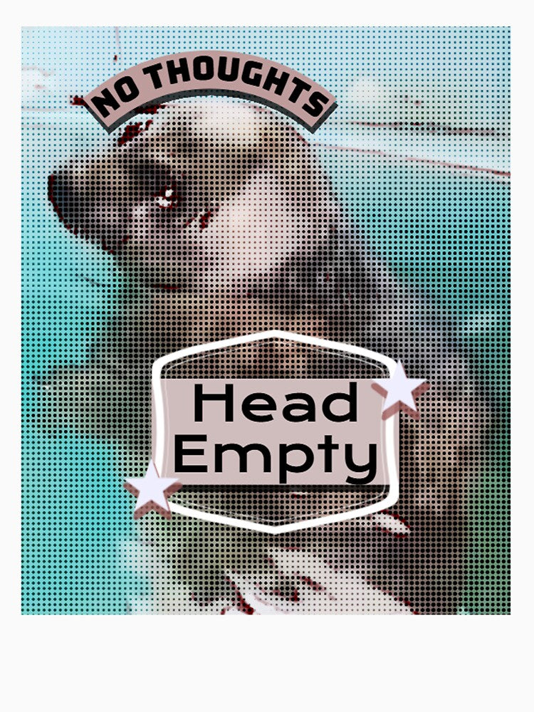 No Thoughts Head Empty Seal by bajablaest