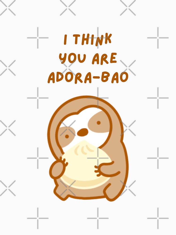 Adorable Dim Sum Bao Sloth by theslothinme