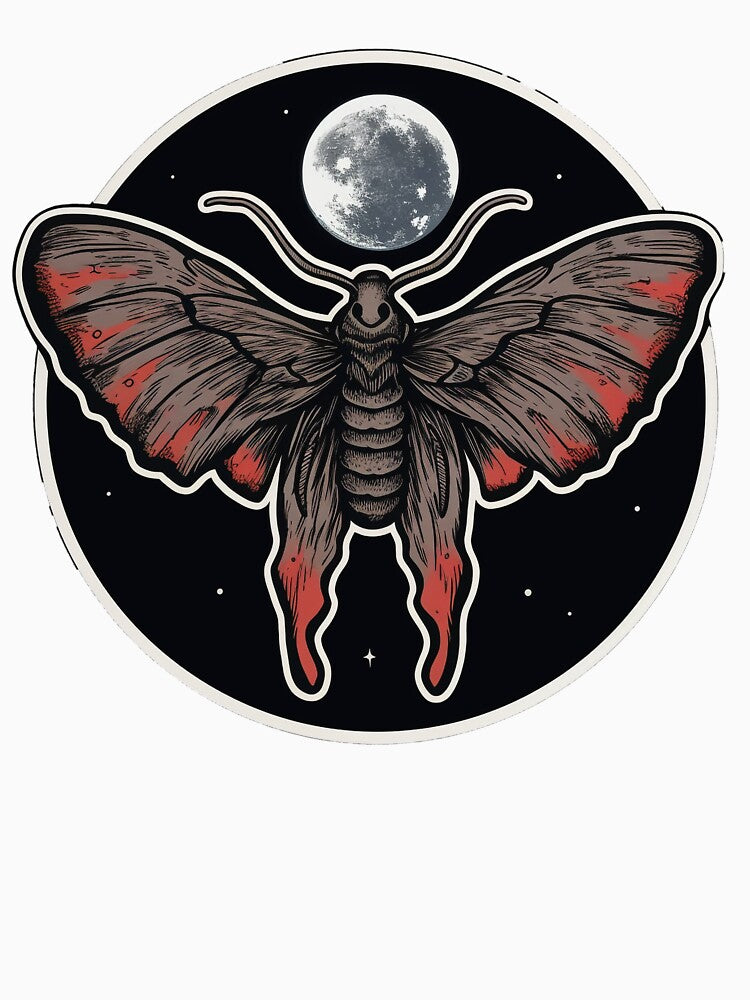 Moth in the Moon Light by MuseMavenDesign