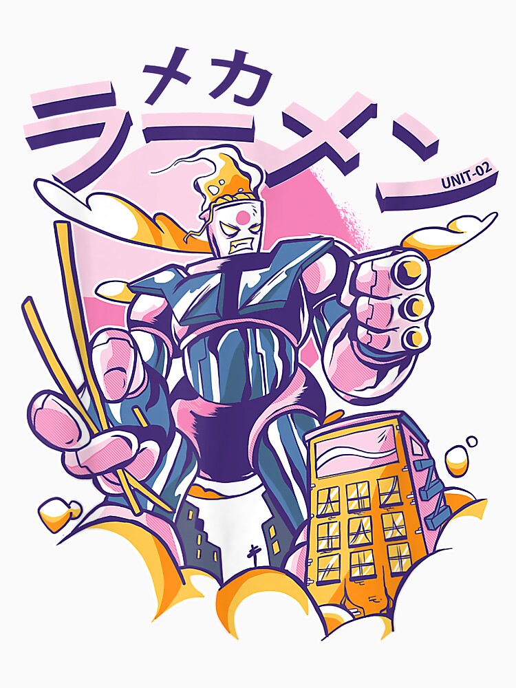 Japanese Ramen Mecha Robot by OloriHeritage
