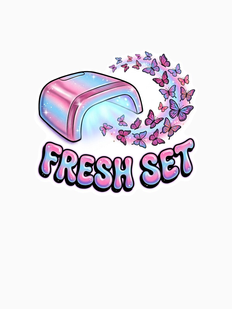 Aesthetic Y2K Fresh Set Gel Nail by DuckOddity