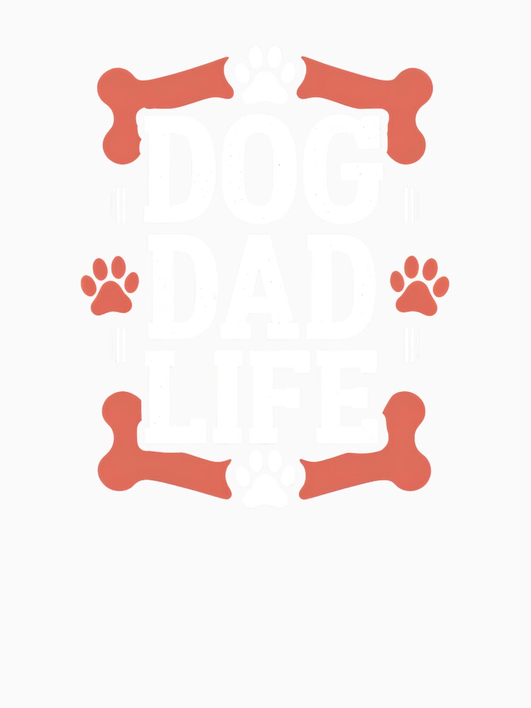 Dog Dad Life - Funny Dog Parent Shirt by Dreamadtpets