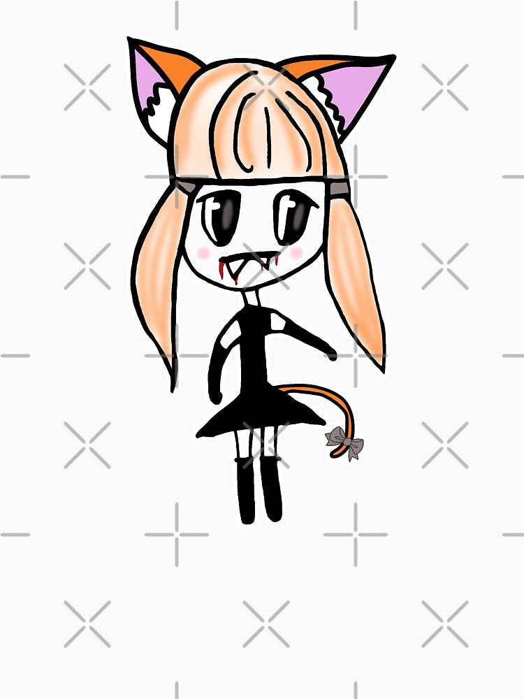 Vampire Cat Girl by usernamenaijan