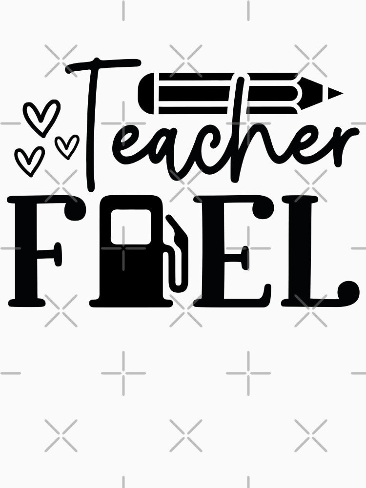 Teacher Fuel - Funny School Coffee and Educator Life Art by FuzionRaptor