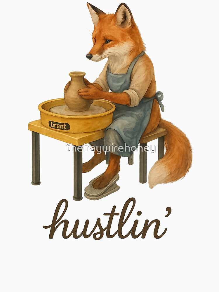 Fox Pottery Wheel - Hustlin' by thehaywirehoney