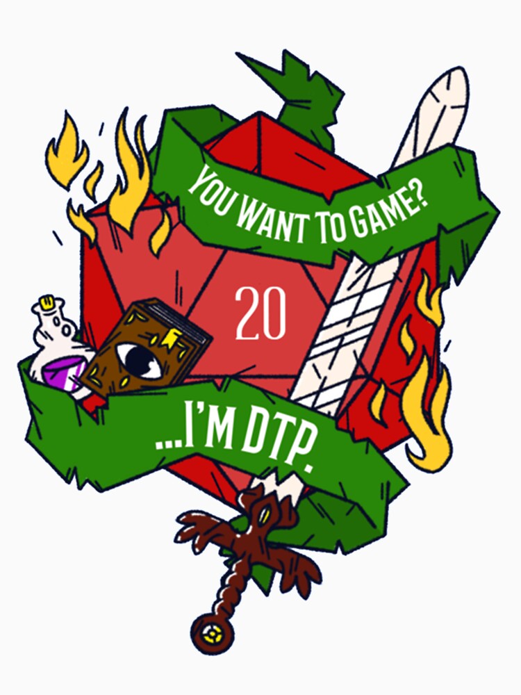 You Want To Game …I’m DTP. (SWORD) – D20 Tabletop Gaming by Diazjoseph