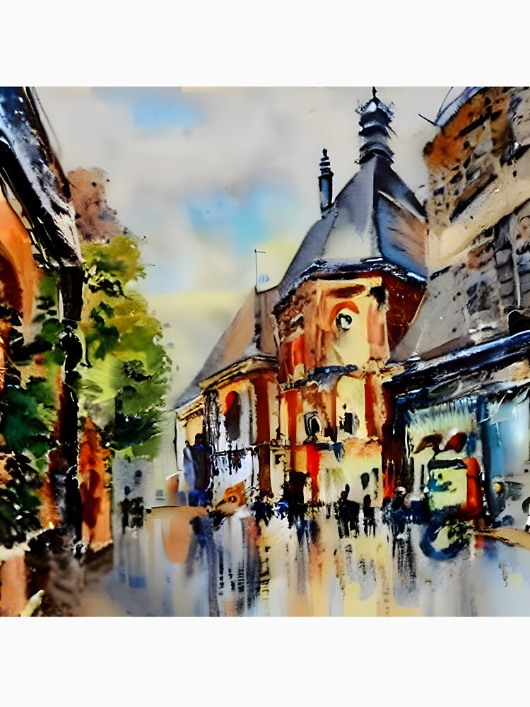 Western Europe Belgium Painting 4 by worldtableau