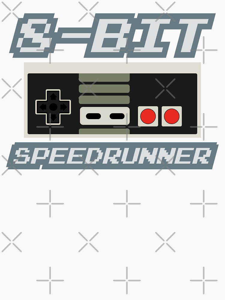 8-Bit Games Speedrunner by BRU Design