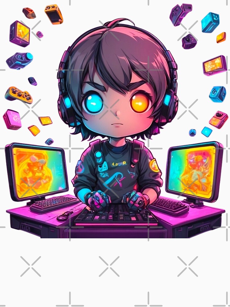 Chibi Arcade Academy: Highly Addictive Neon Gaming Meets Learning by Pixel Palette