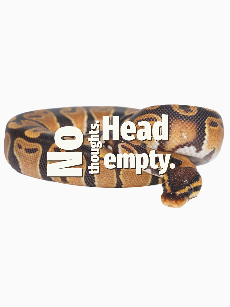 No Thoughts. Head Empty. by MxA19