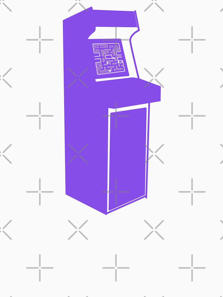 Retro Arcade Machine - Purple by Fun Funky Designs