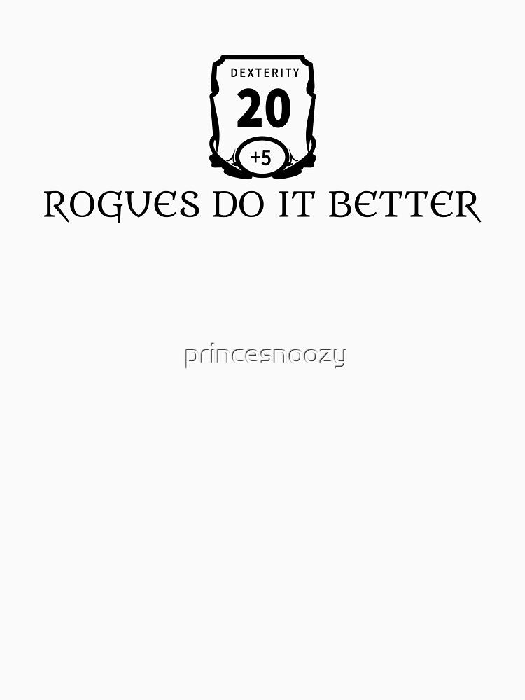 Rogues Do It Better by princesnoozy