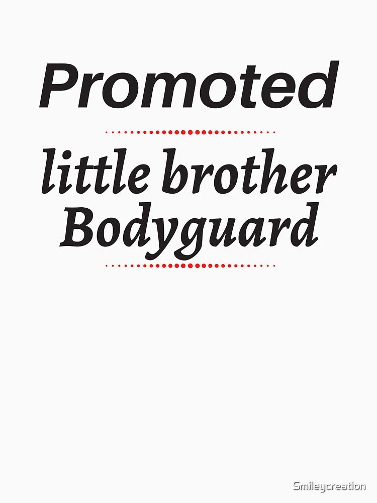 Promotted, little brother bodyguard by Smileycreation