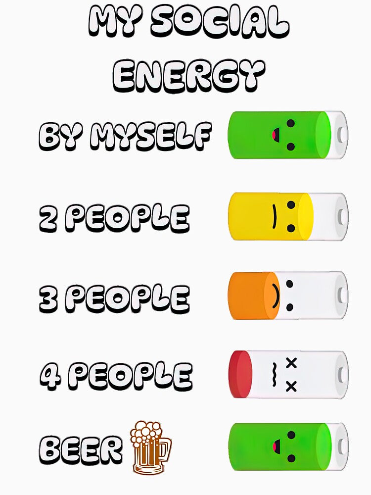 SOCIAL BATTERY STATUS by MrKots
