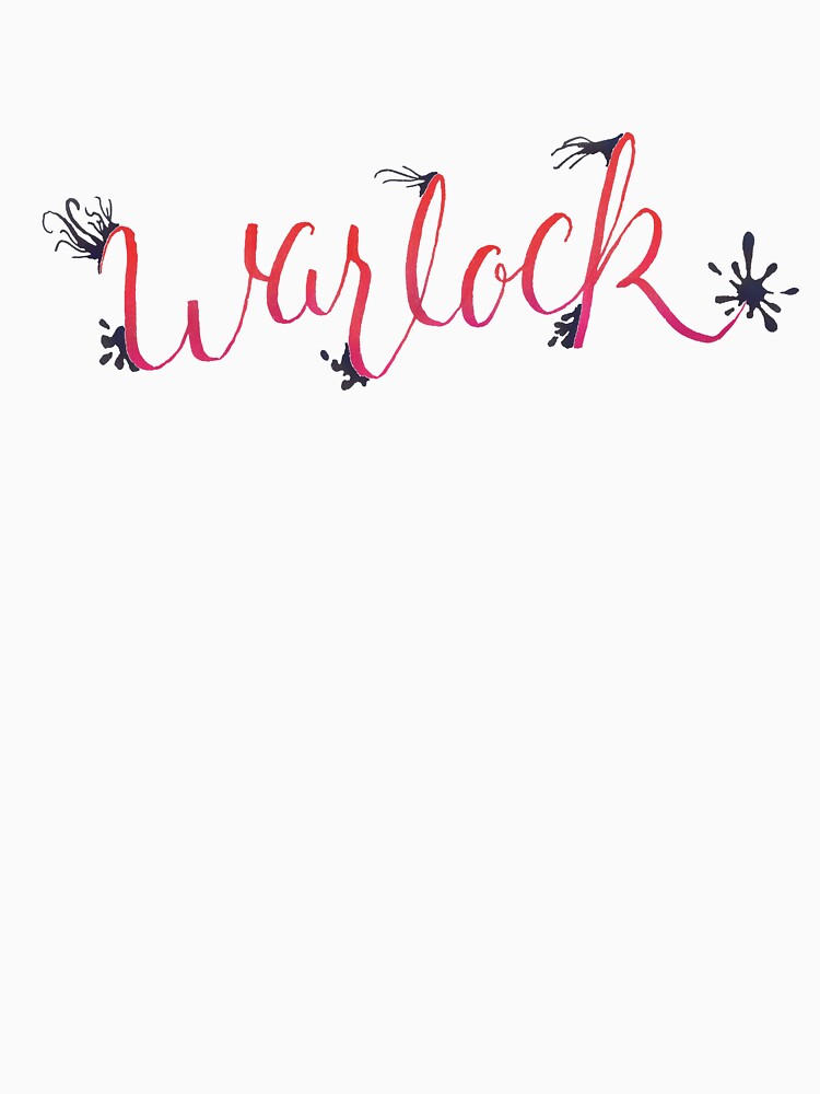 Warlock Calligraphy by lucythewizbard
