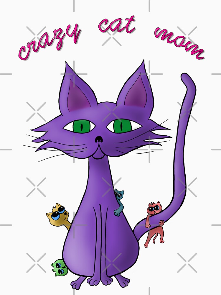 crazy cat mom by tuneoperator