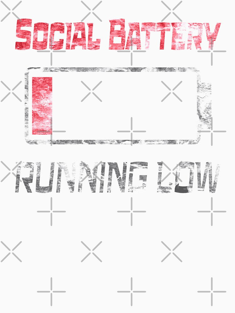 Social Battery Running Low by Magic-Moon