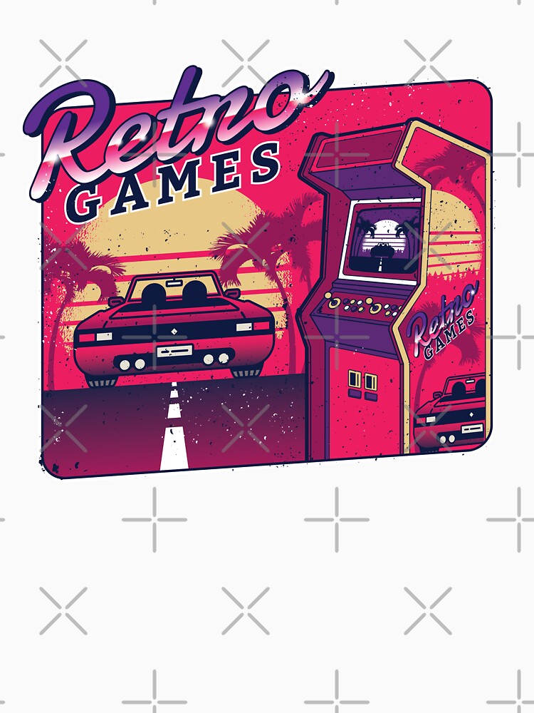 Retro Gaming Arcade by LRCollections