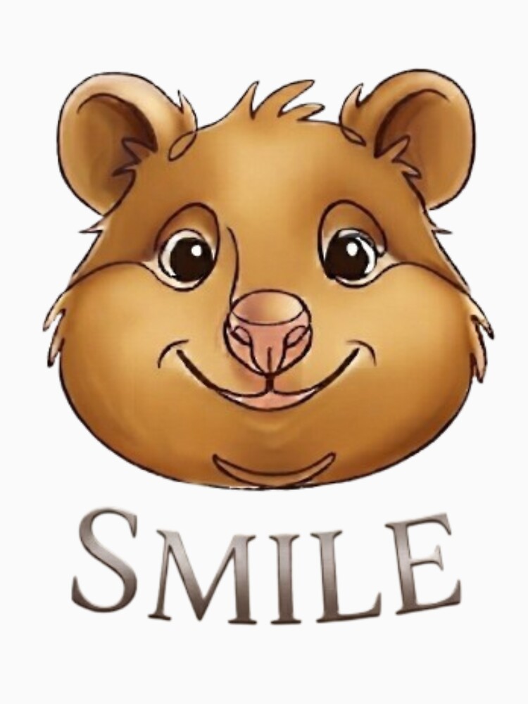 Cute Cartoon Quokka Smile | Happy Animal Sticker Art by Northern Glow Art