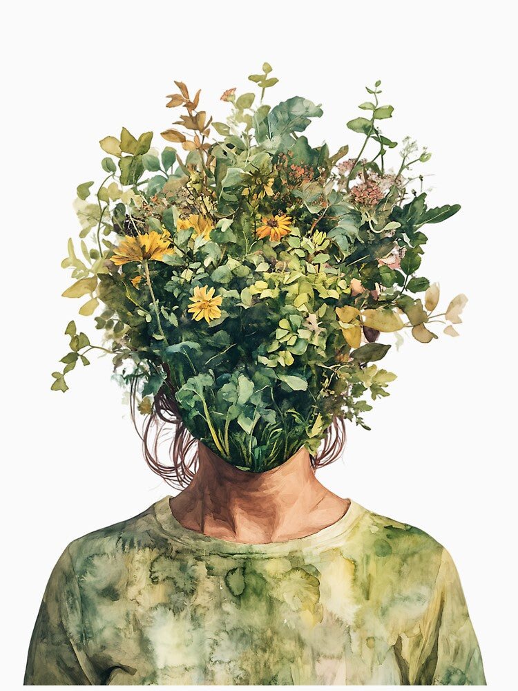 Botanical Plant Addict Lady by bapupa