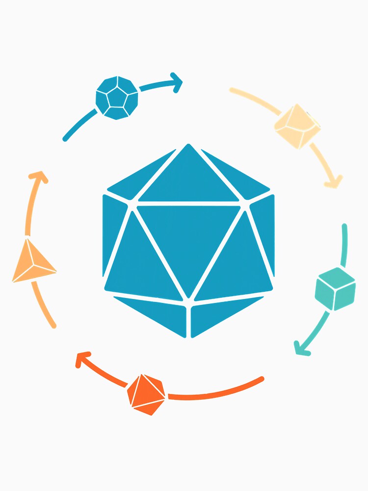 Tabletop Rpg Board Game Dice Universe by YesterDayCheck