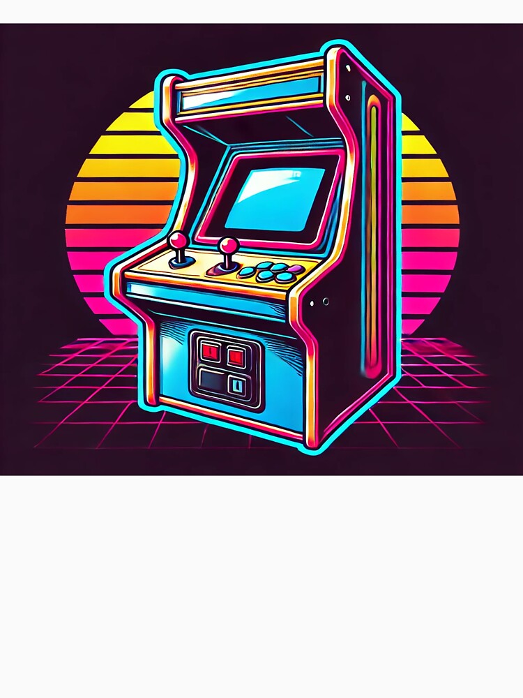 Retro Arcade Machine by Genady