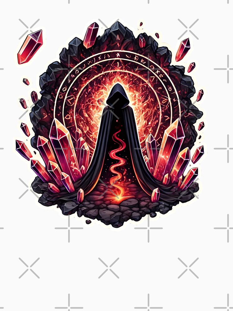 Enigma – Heart of the Flame | Awakened Alchemy Sticker by AwakenedAlchemy9