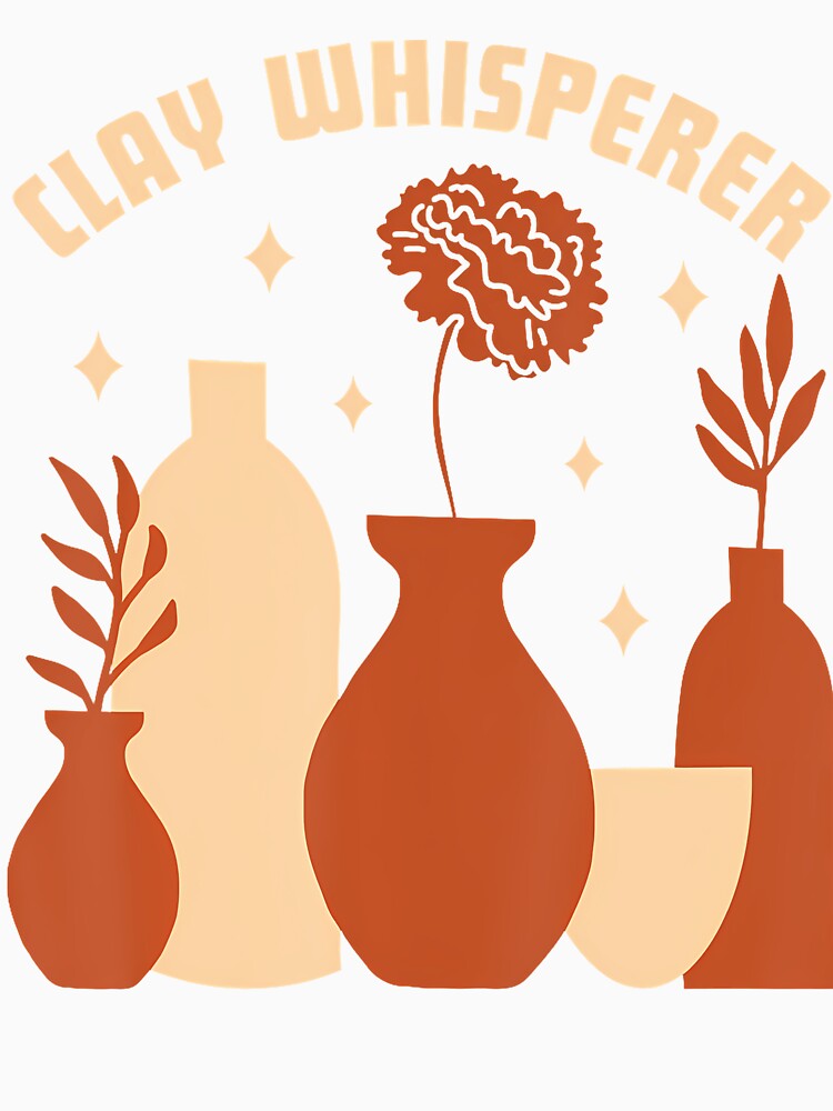 Pottery Ceramics Clay Whisperer Funny Pottery by BeulahJoseph