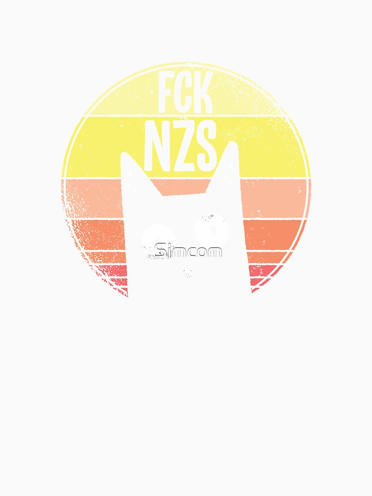FCK NZS cat NZS cat cats cat lover gift by Simcom