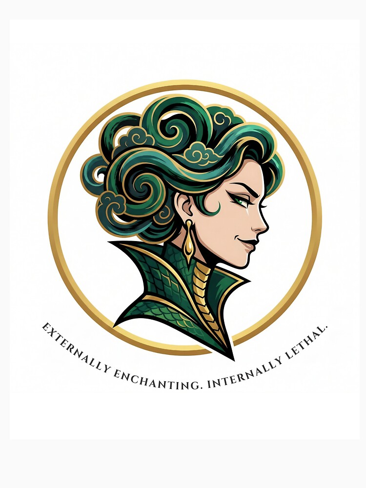 Corporate Medusa: Externally Enchanting, Internally Lethal - Dark Humor Art by Top-Tier Thinking