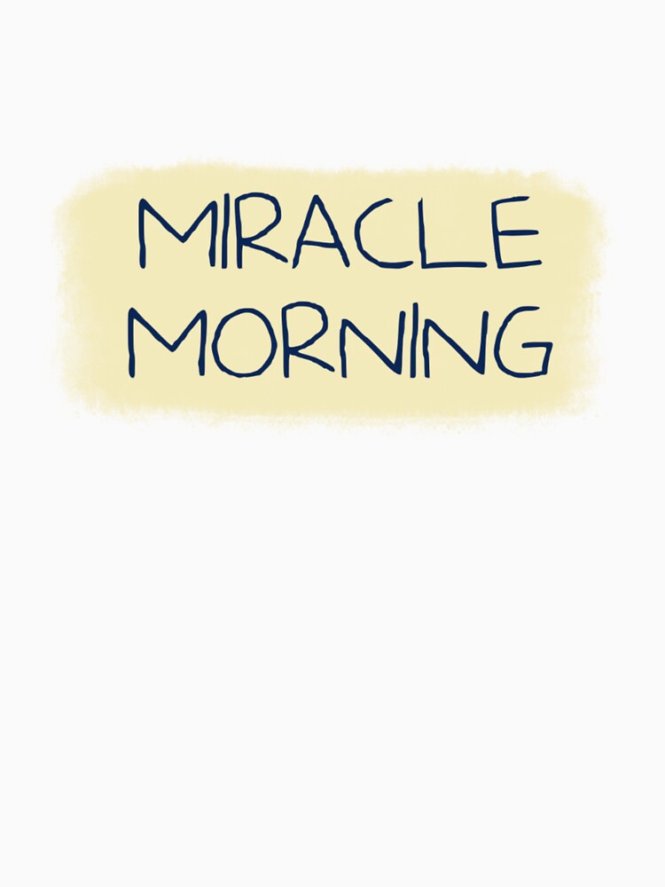 Miracle Morning Sticker, Wake Up Early, Reading Books, Drinking Lemon Water, Yoga, Journaling, Daily Gratitude, Coffee, Meditation, Prayer Time, Self Care, Self Control by SHiNStudio