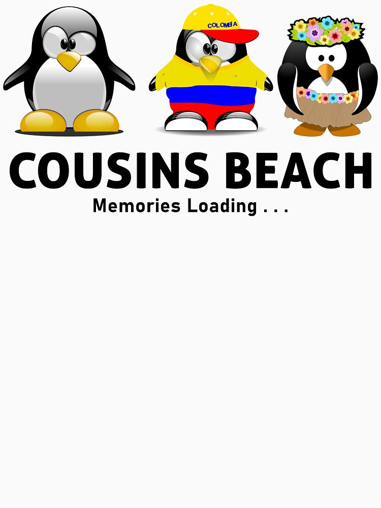 Cousins Beach Memories Loading Shirt | Cute Matching Family Vacation Outfit by PixelWaveBD