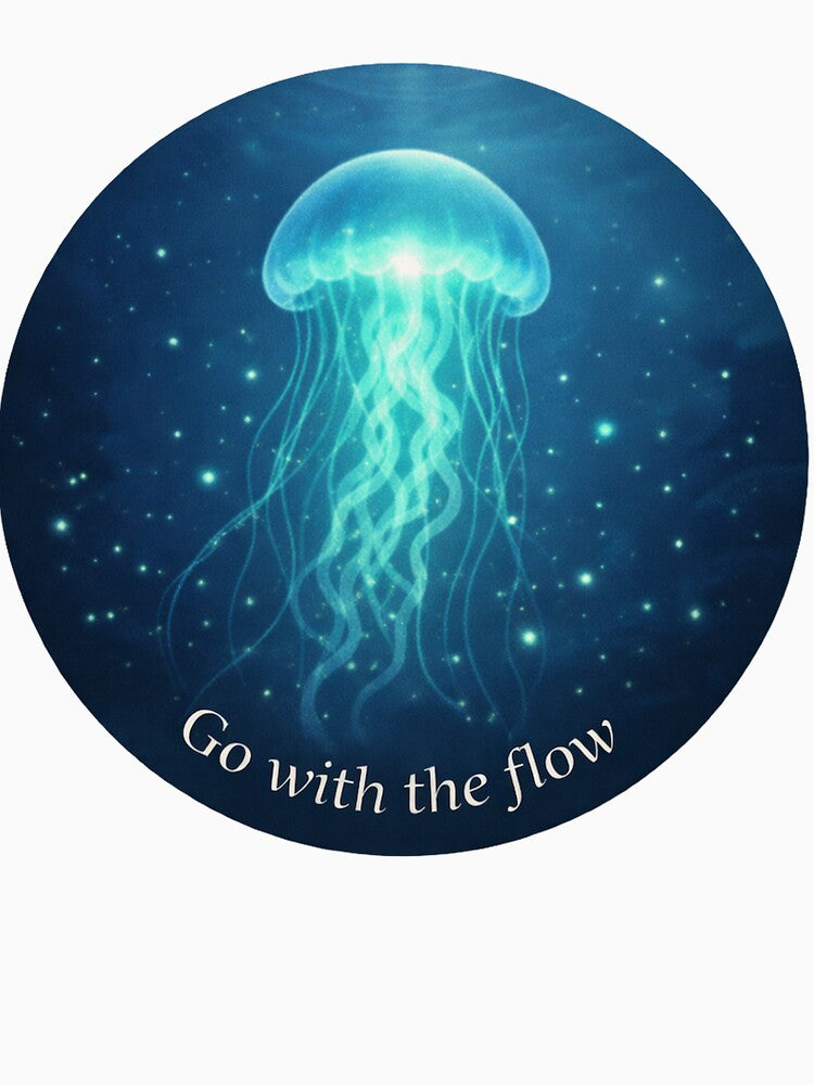 Go With the Flow – Ocean Glow by MIArt Studio