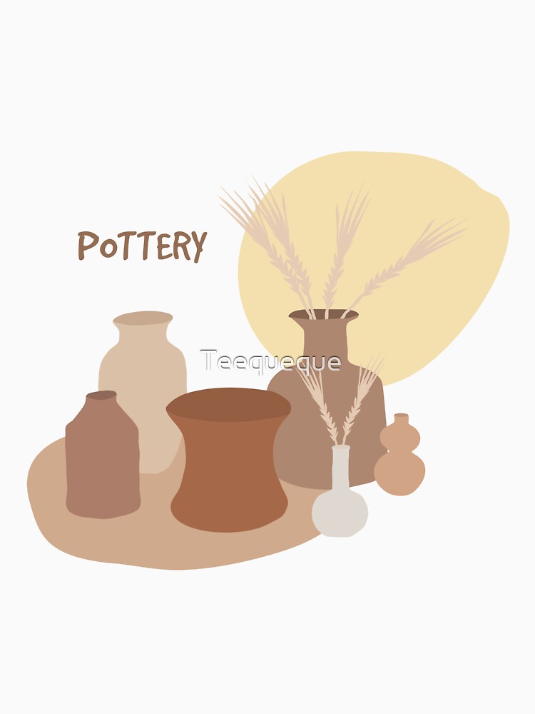 Terracotta Pottery Boho by Teequeque