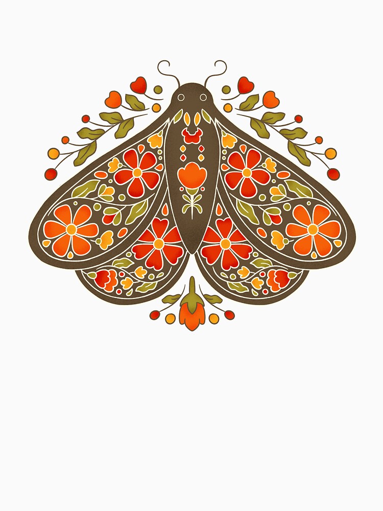 Floral Night Moth by TheRightNotes