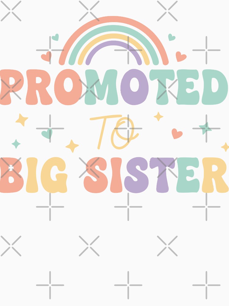 Gender Reveal Promoted To Big Sister Baby Shower by LuminOrb