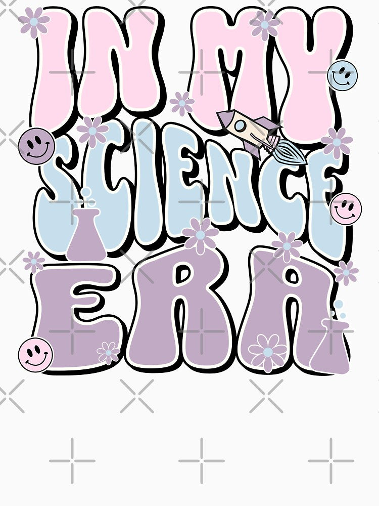 In My Science Era Steminist Female Scientist Woman in Stem Nursing Chemistry by HosvPrint .s
