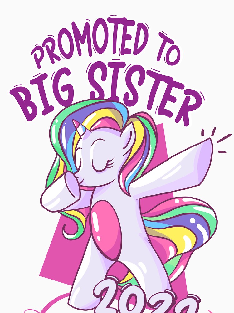 Big Sister 2022 Unicorn for Pregnancy Announcement by Alpmedia